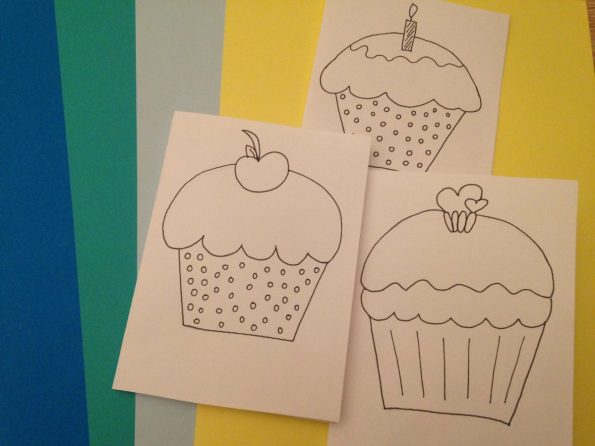Cupcake Karten