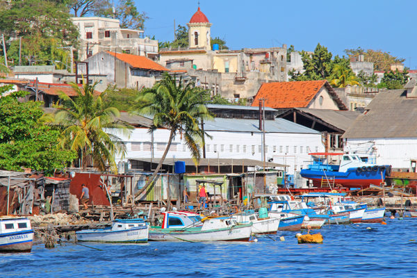 Lanchita des Casablanca in der Bucht von Havanna.