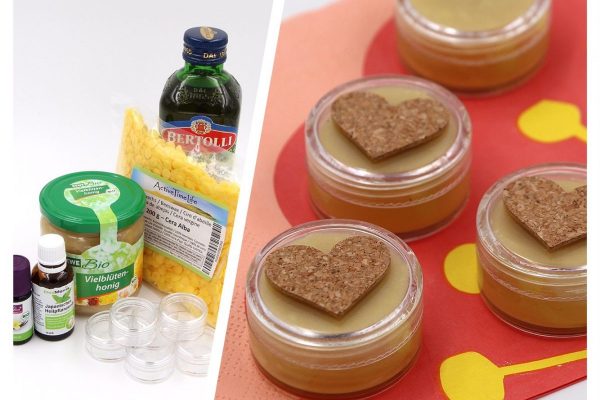 DIY Kosmetik Lippenbalsam selbst machen