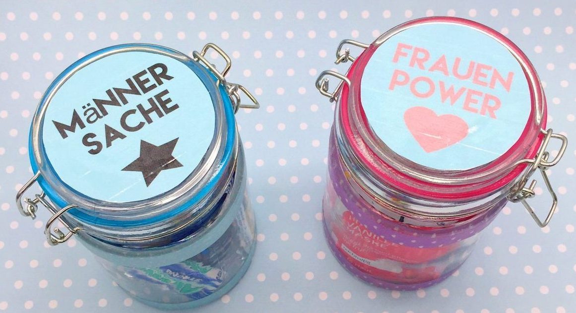 DIY die Schönsten DIY Geschenke im Glas unter 5 Euro + Anleitung