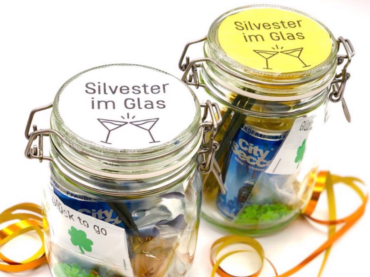 Diy Idee Fur Ein Einfaches Gastgeschenk Oder Silvester Mitbringsel