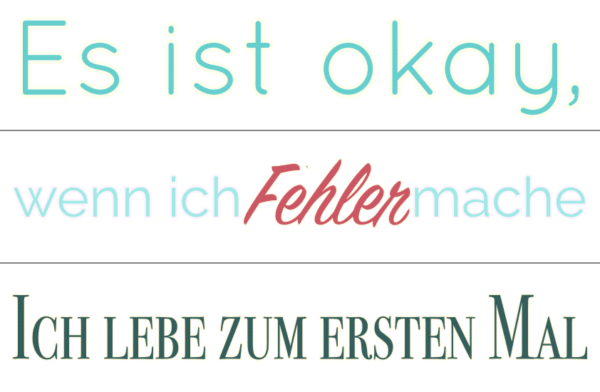 Lightbox Sprüche Zitate für den Leuchtkasten selber machen