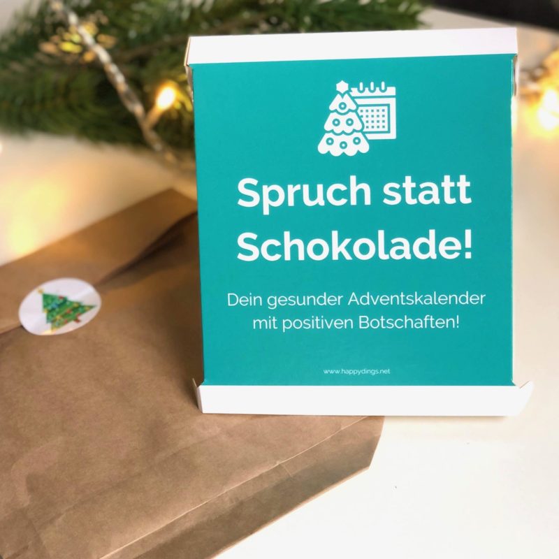 Gesunder Adventskalender ohne Schokolade