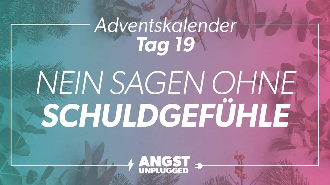 Nein sagen ohne Schuldgefühle