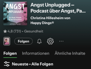 Folgen und Glocke auf Spotify
