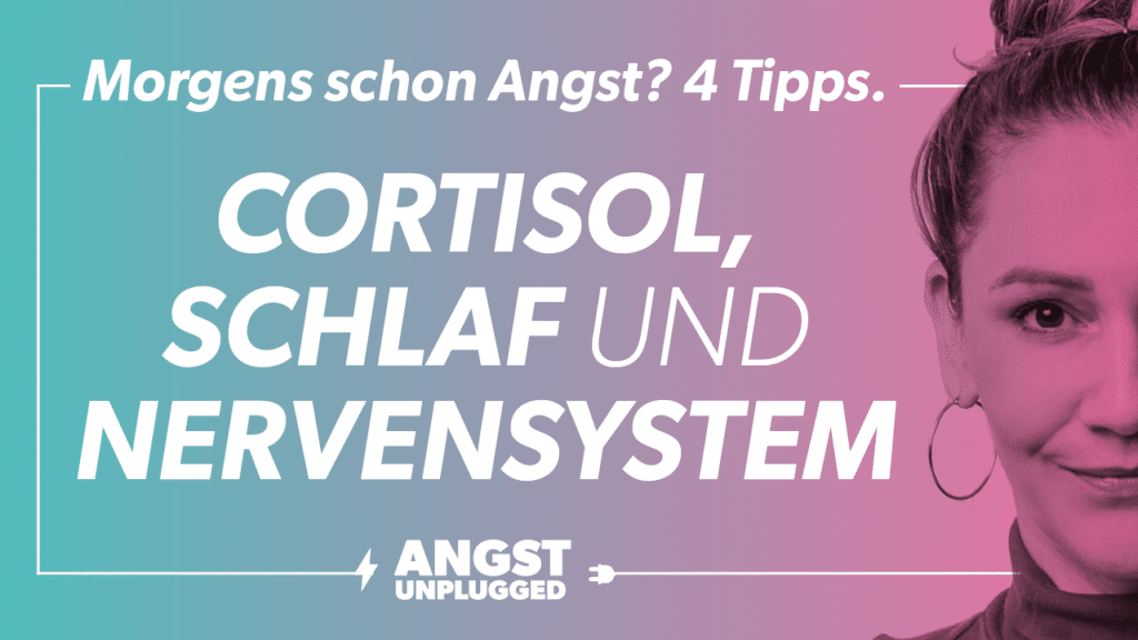 Podcastcover zur Folge über morgendliche Angst, Stress, Cortisol und das Nervensystem