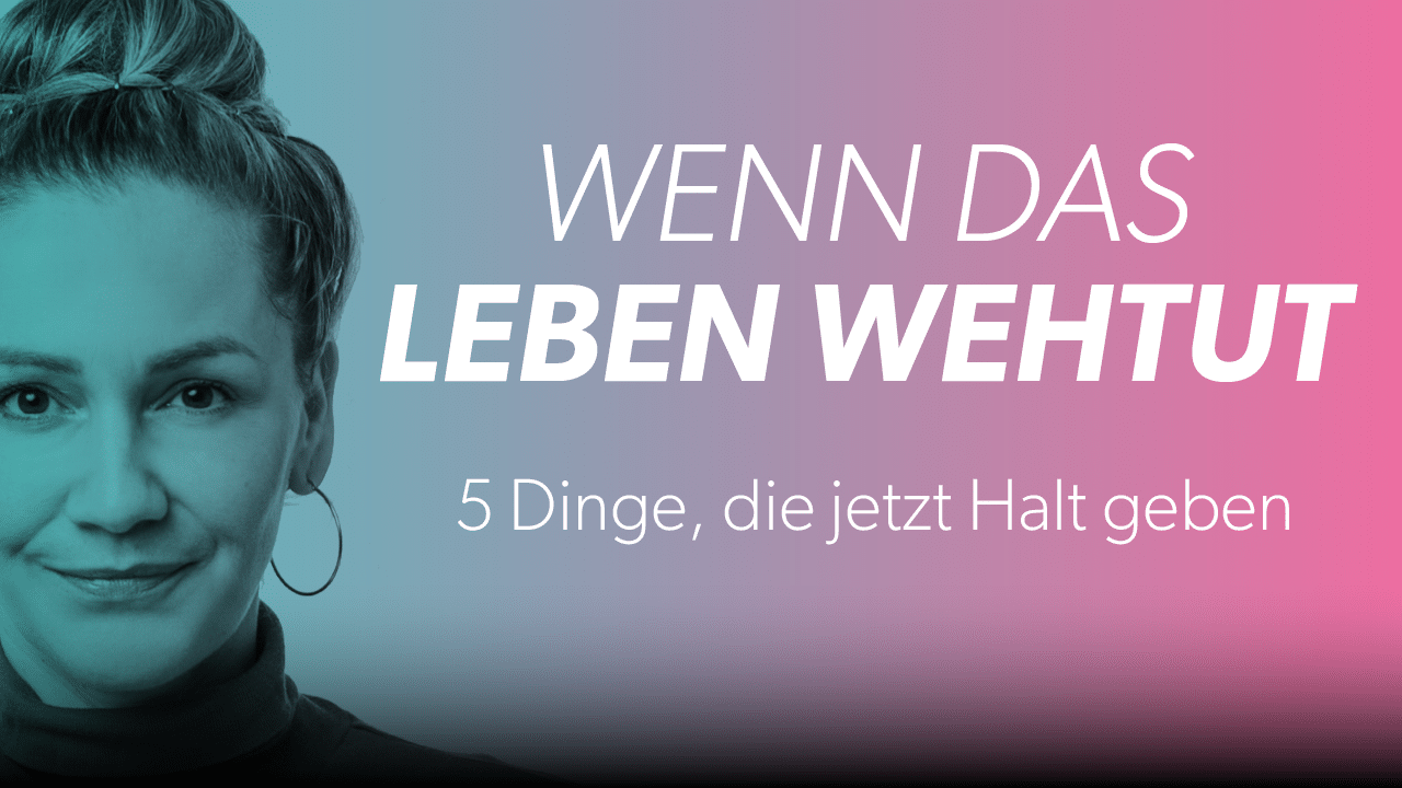In dieser Podcast Folge spricht Christina Hillesheim über 5 Dinge, die dir helfen, wenn das Leben mal wehtut
