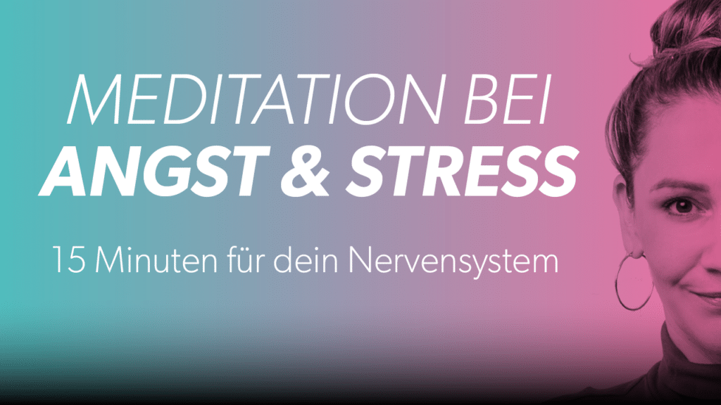 Christina führt dich in dieser Folge in 15 Minuten durch eine Meditation gegen Angst & Stress und hilft dir dabei, dein Nervensystem zu beruhigen