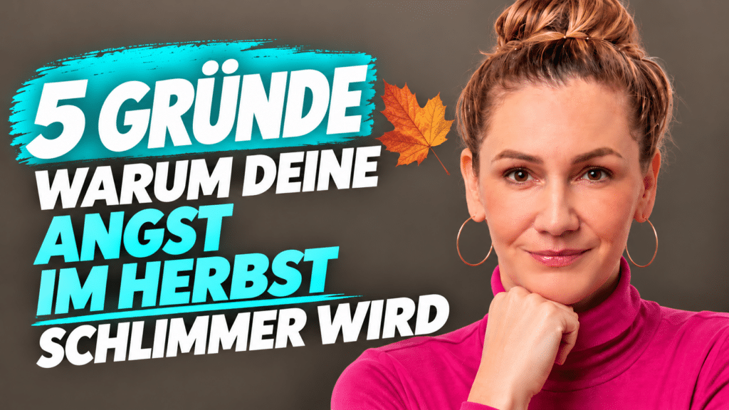 Christina spricht in dieser Folge darüber, warum du in Herbst und Winter mehr Angst hast und was du dagegen tun kannst.
